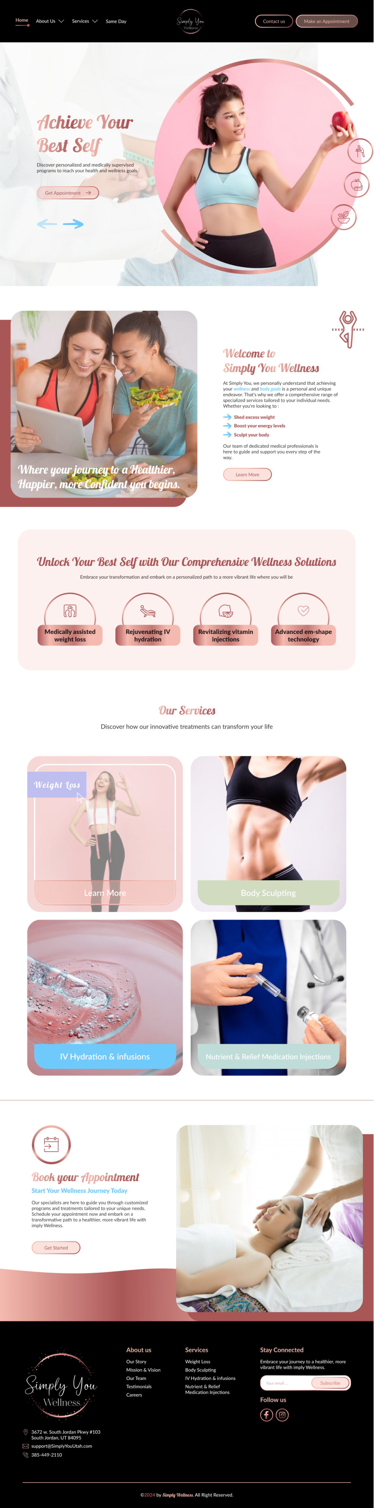 Web Design by Taufik H for Glacier Coast | Design #33142764
