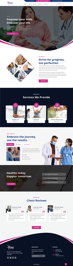 Web Design by Andrew Asiimwe for Glacier Coast | Design: #33155573