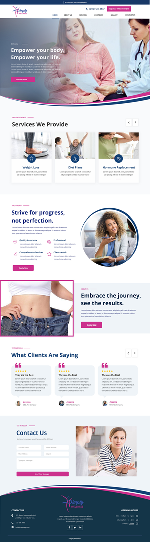 Web Design by Andrew Asiimwe for Glacier Coast | Design: #33155586