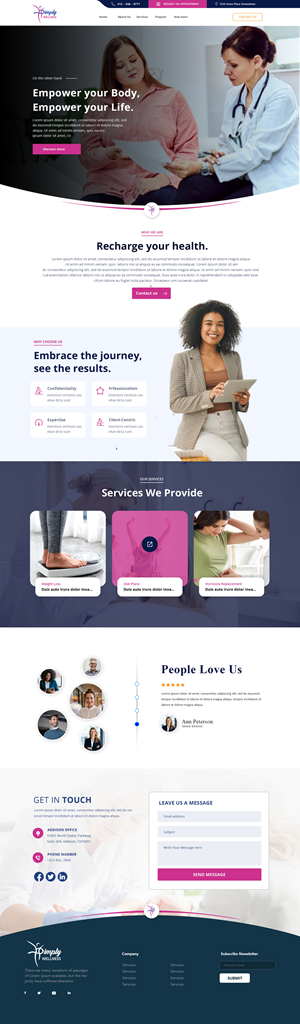 Web Design by Andrew Asiimwe for Glacier Coast | Design: #33155602