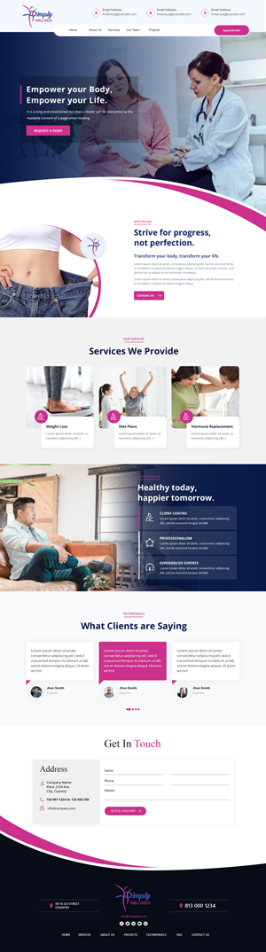 Web Design by Andrew Asiimwe for Glacier Coast | Design: #33155640