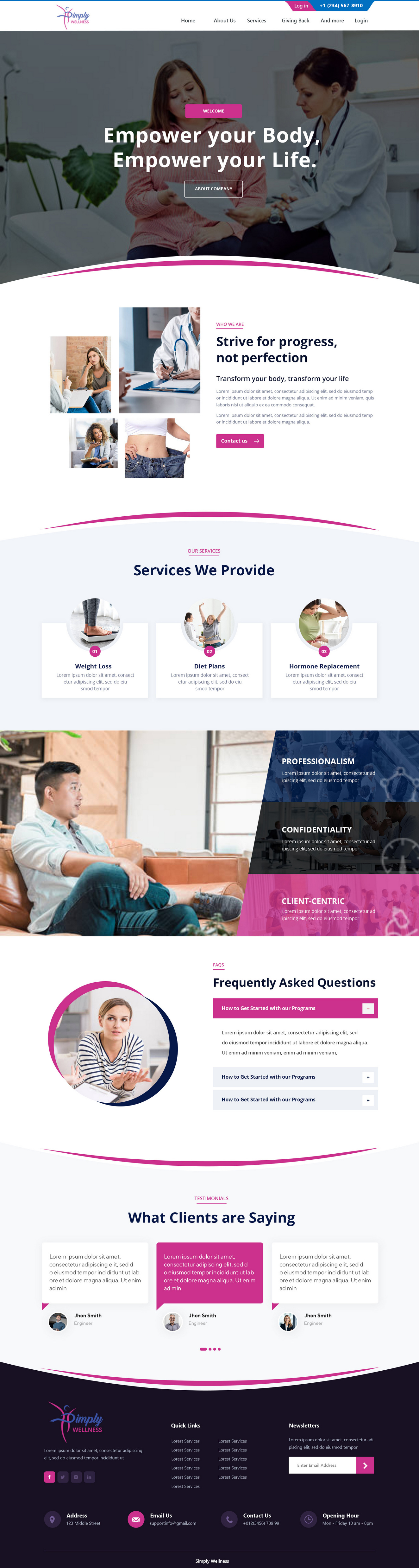 Web Design by Andrew Asiimwe for Glacier Coast | Design #33156723