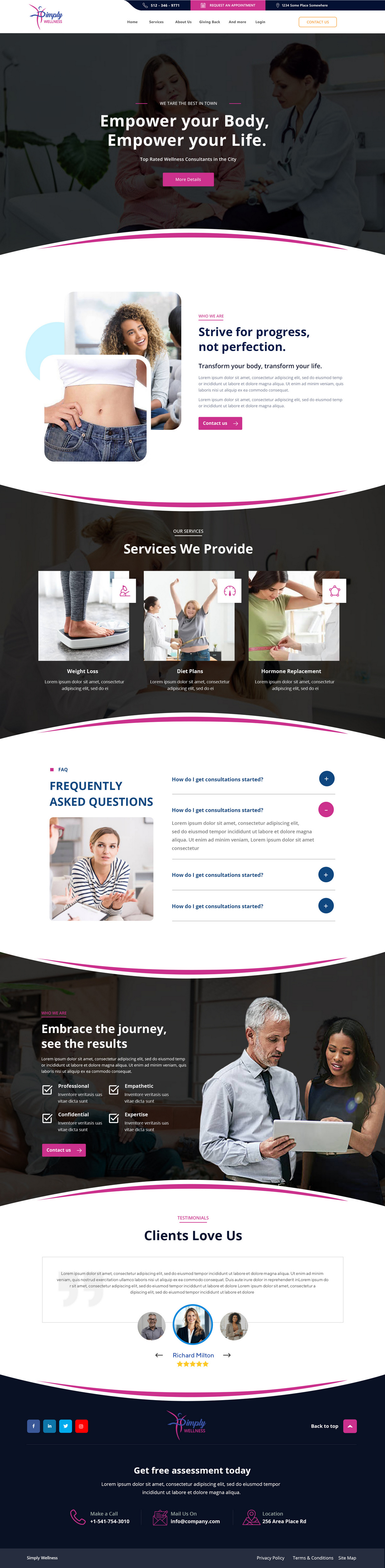 Web Design by Andrew Asiimwe for Glacier Coast | Design #33156725