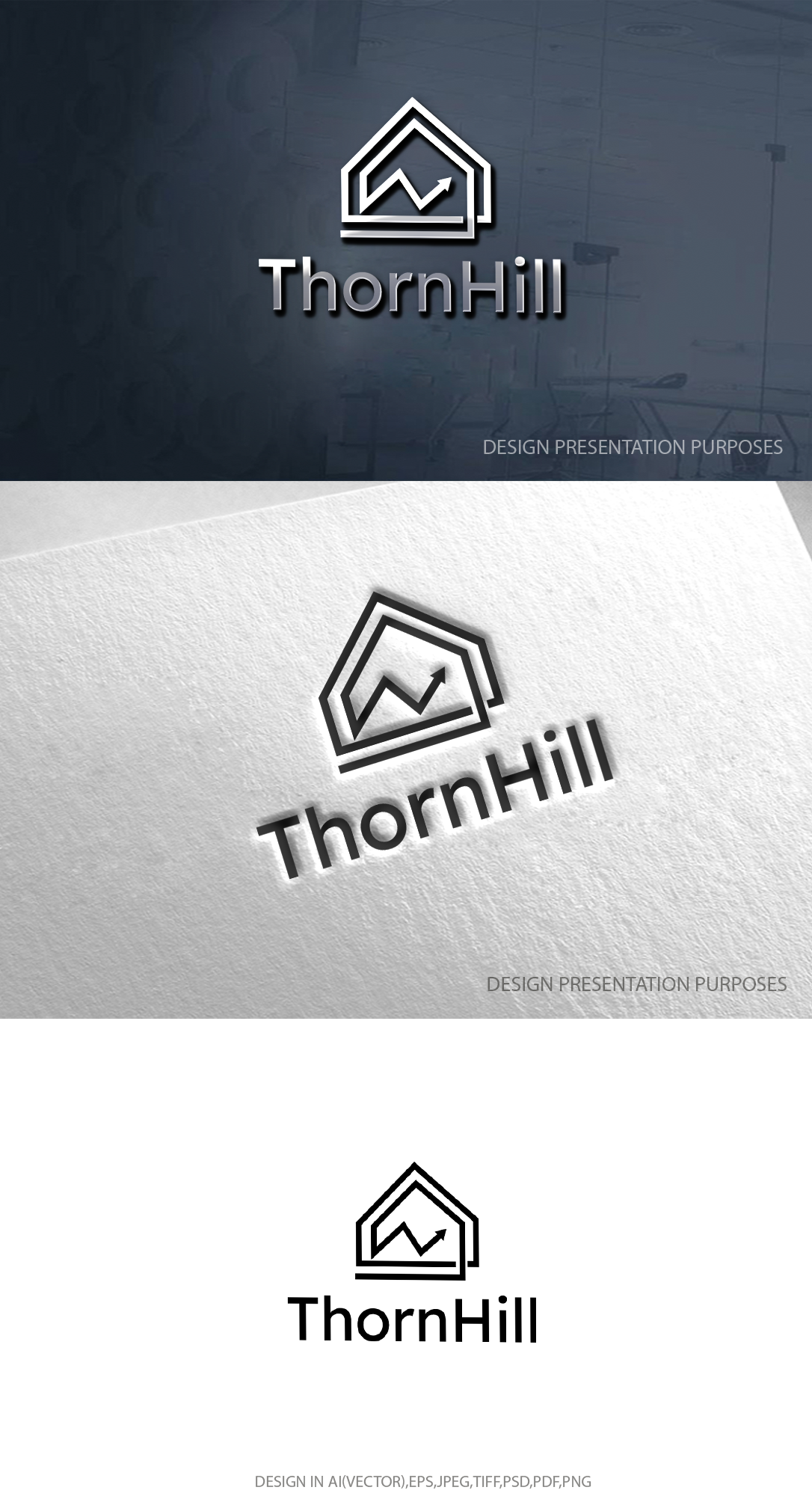 Logo Design by zebronicgraphic for ThornHill | Design #33120895
