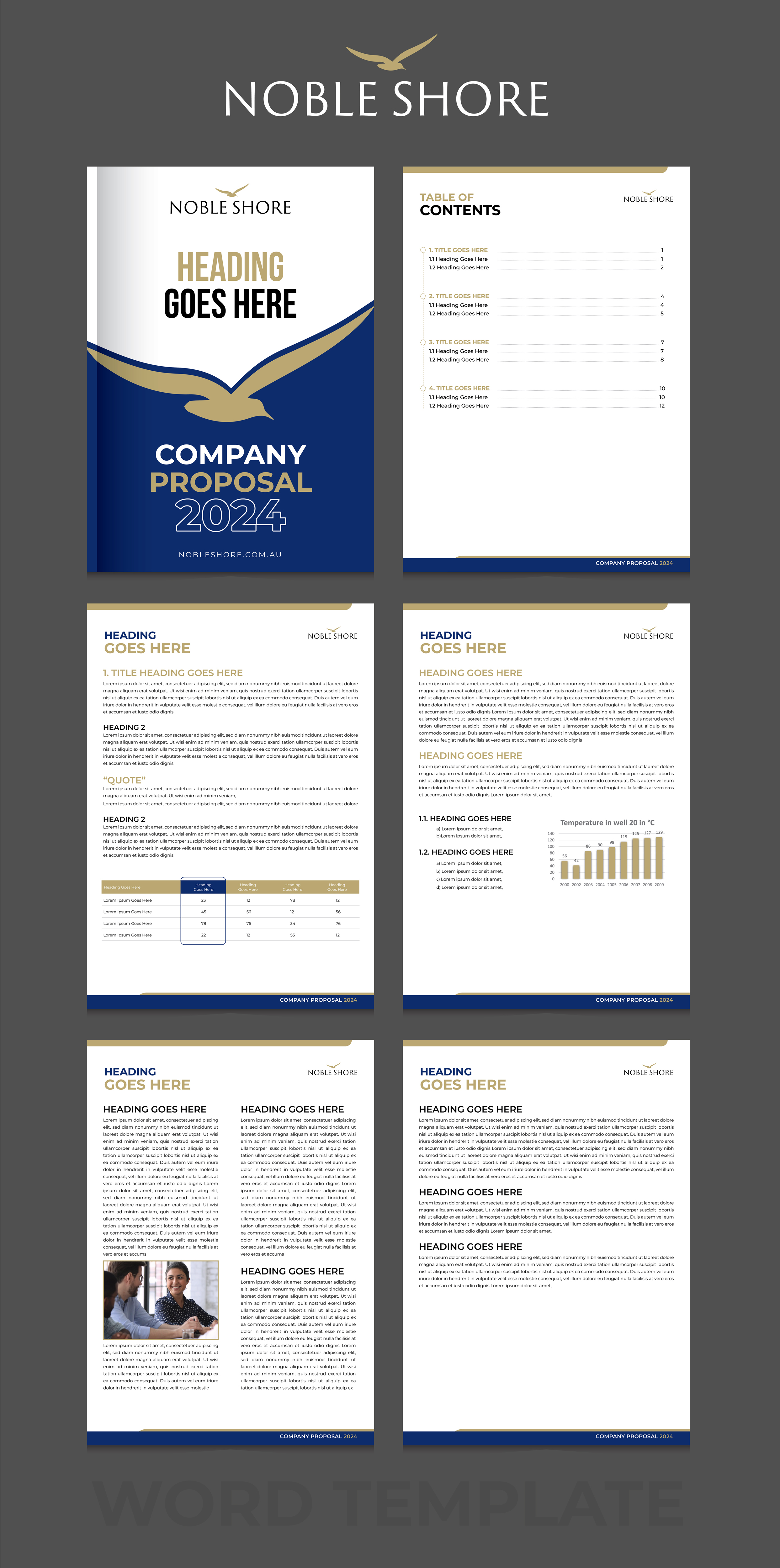 Diseño de Plantilla de Word por 3Guys para este proyecto | Diseño #33152531