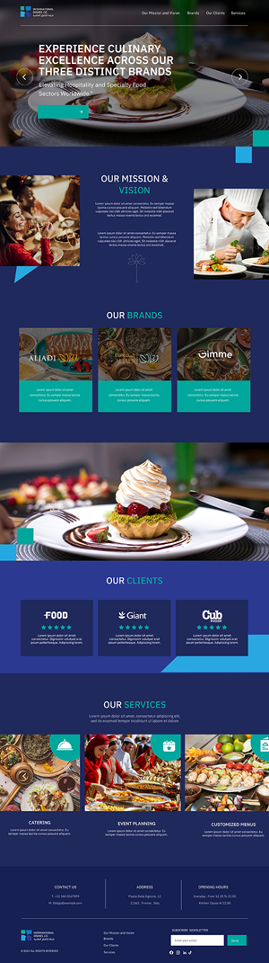 Landing Page Design by DeriMH