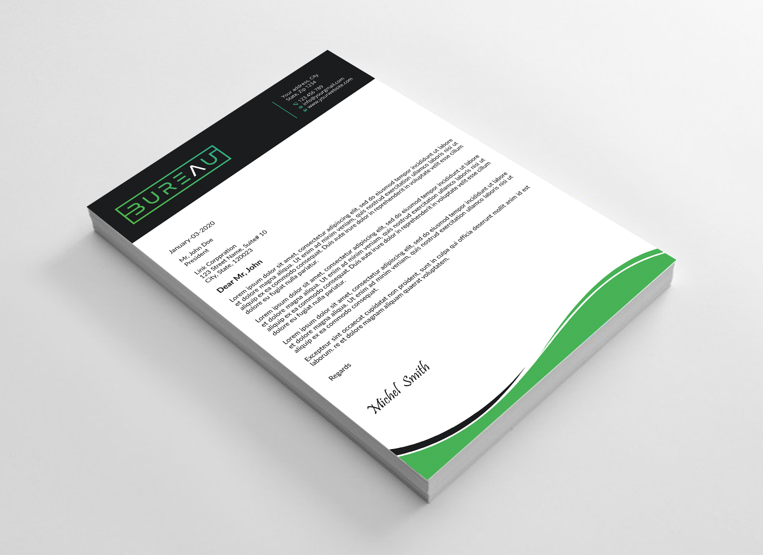 Stationery Design by Expert Bappy for this project | Design #33126022