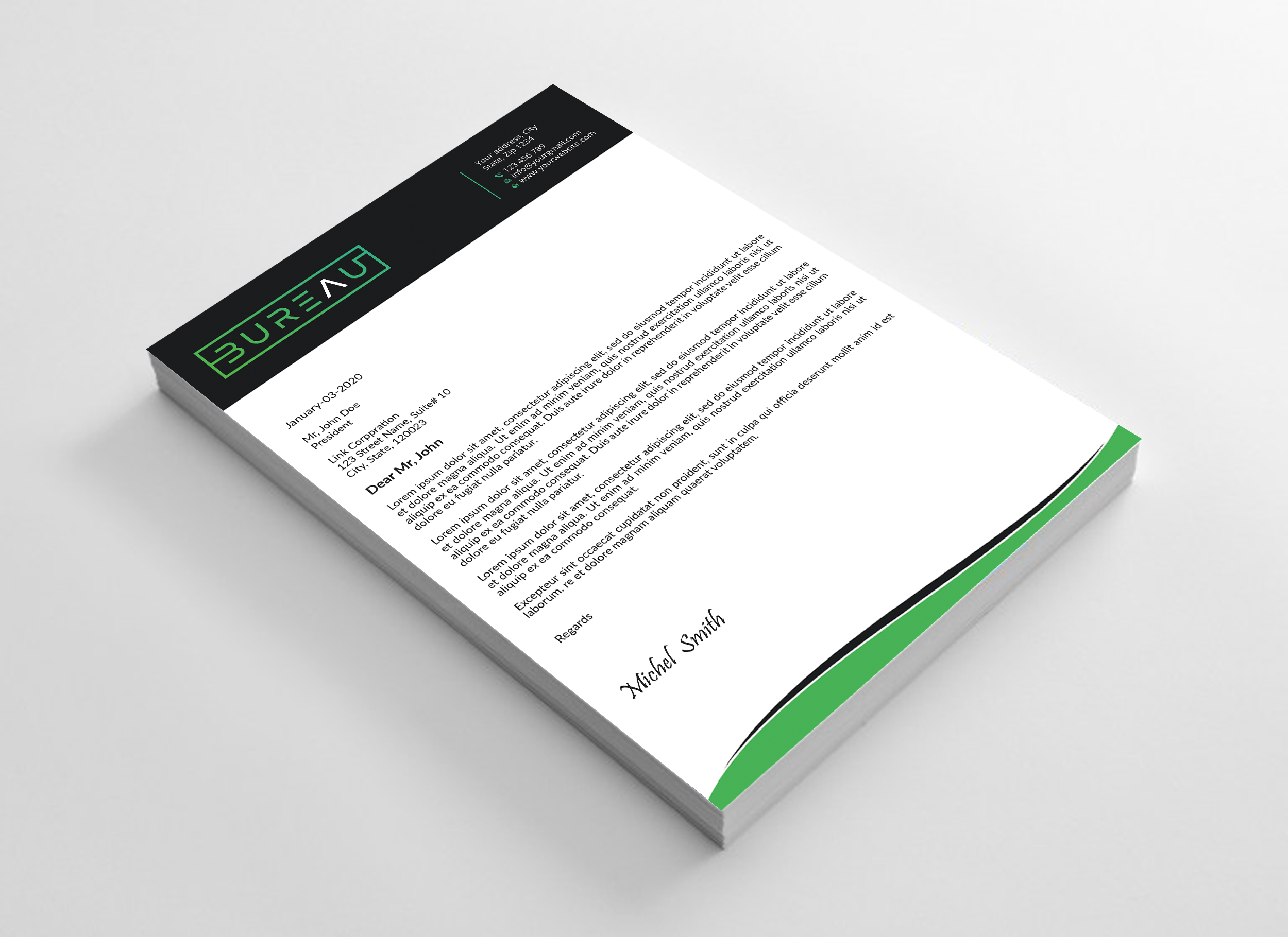 Stationery Design by Expert Bappy for this project | Design #33126023