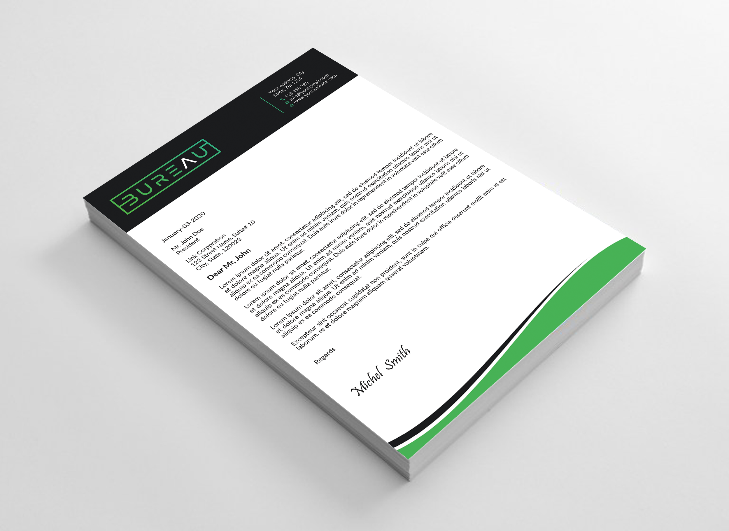 Stationery Design by Expert Bappy for this project | Design #33126024