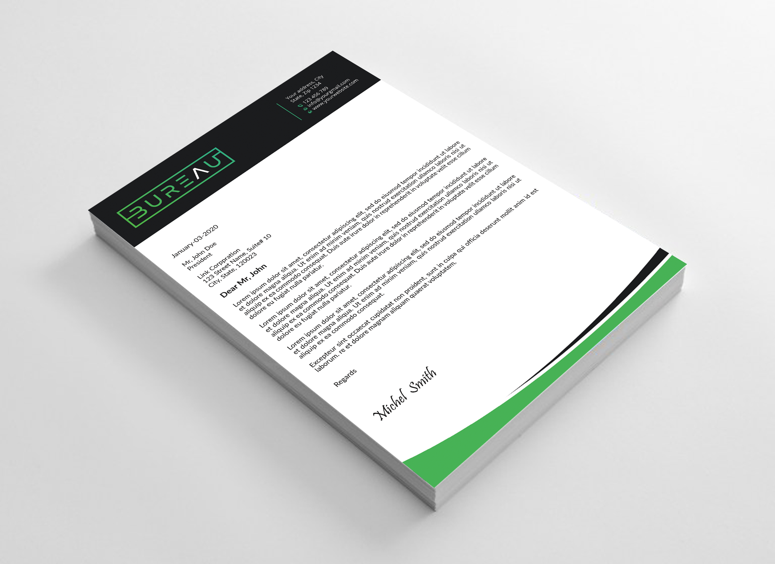 Stationery Design by Expert Bappy for this project | Design #33126056