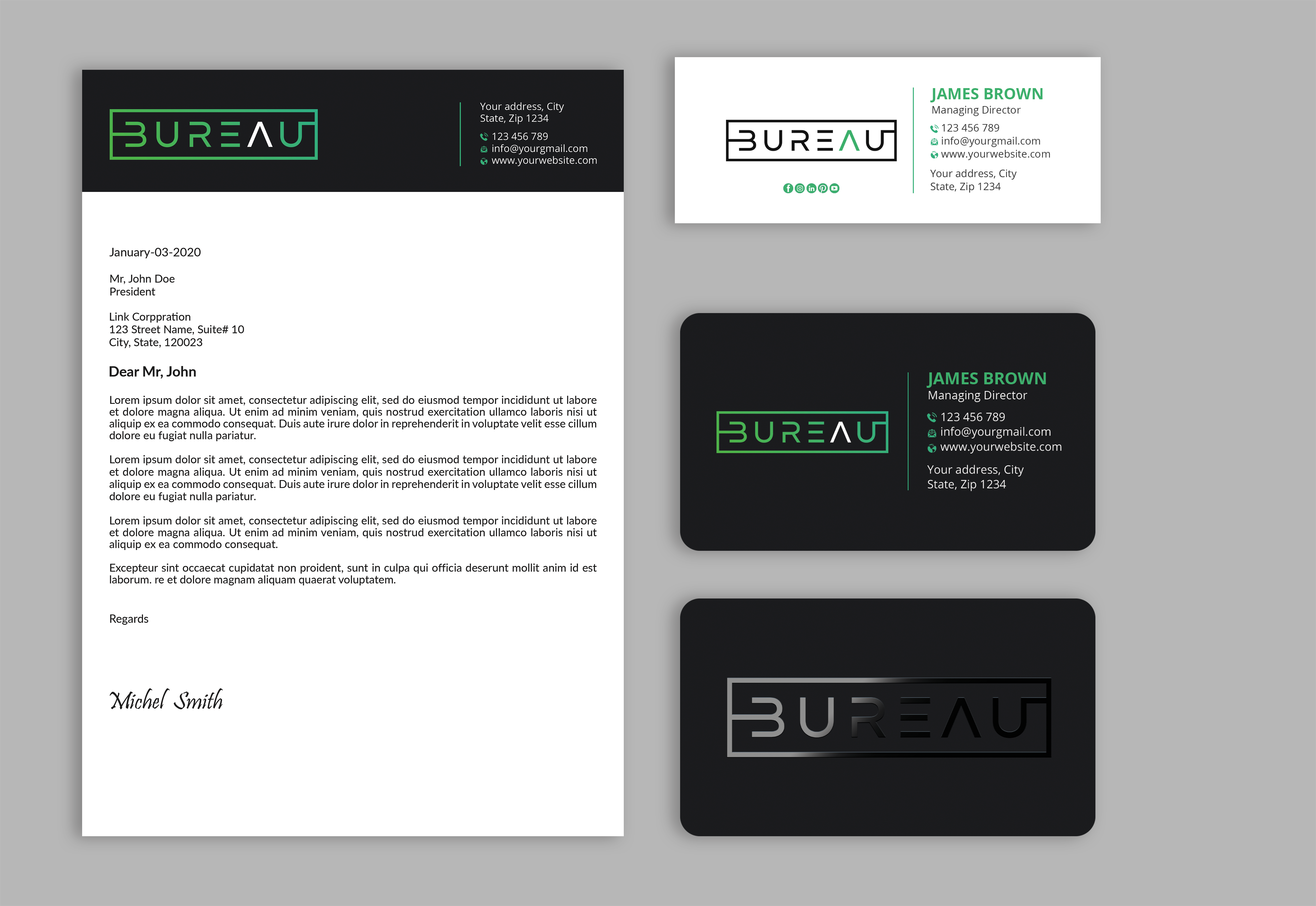 Stationery Design by Expert Bappy for this project | Design #33130379