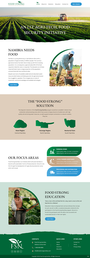 Web Design by pb for this project | Design: #33131336