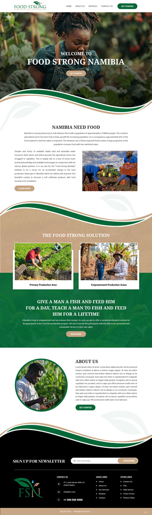 Web Design by pb for this project | Design: #33131339