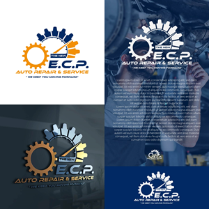 Logo Design by Azhari Art for E.C.P. Auto Repair And Service | Design #33140092
