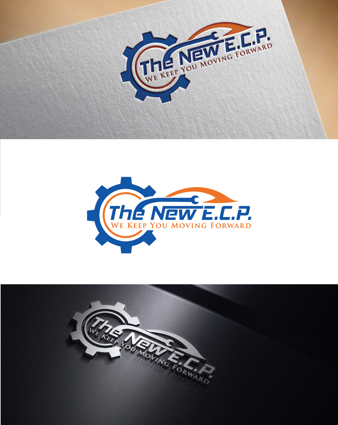 Logo Design by Spark  Design for E.C.P. Auto Repair And Service | Design #33124212
