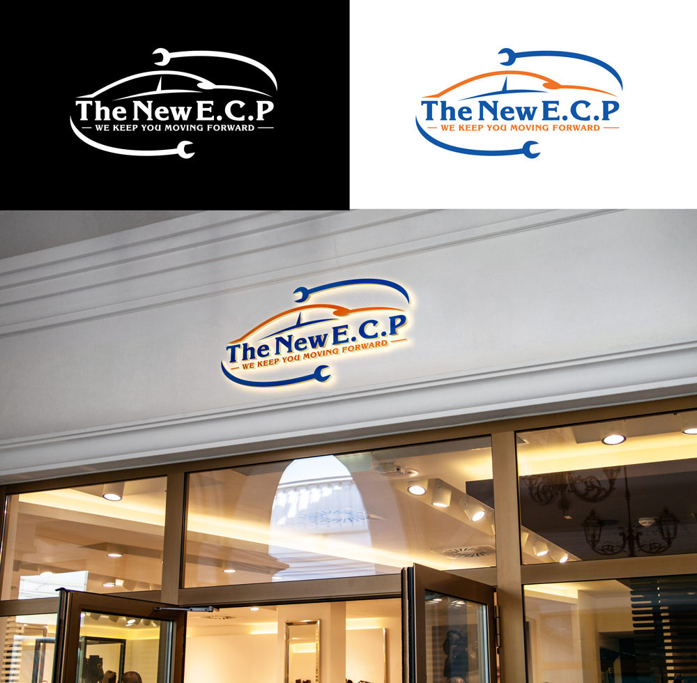 Logo Design by RA-bica for E.C.P. Auto Repair And Service | Design #33127165