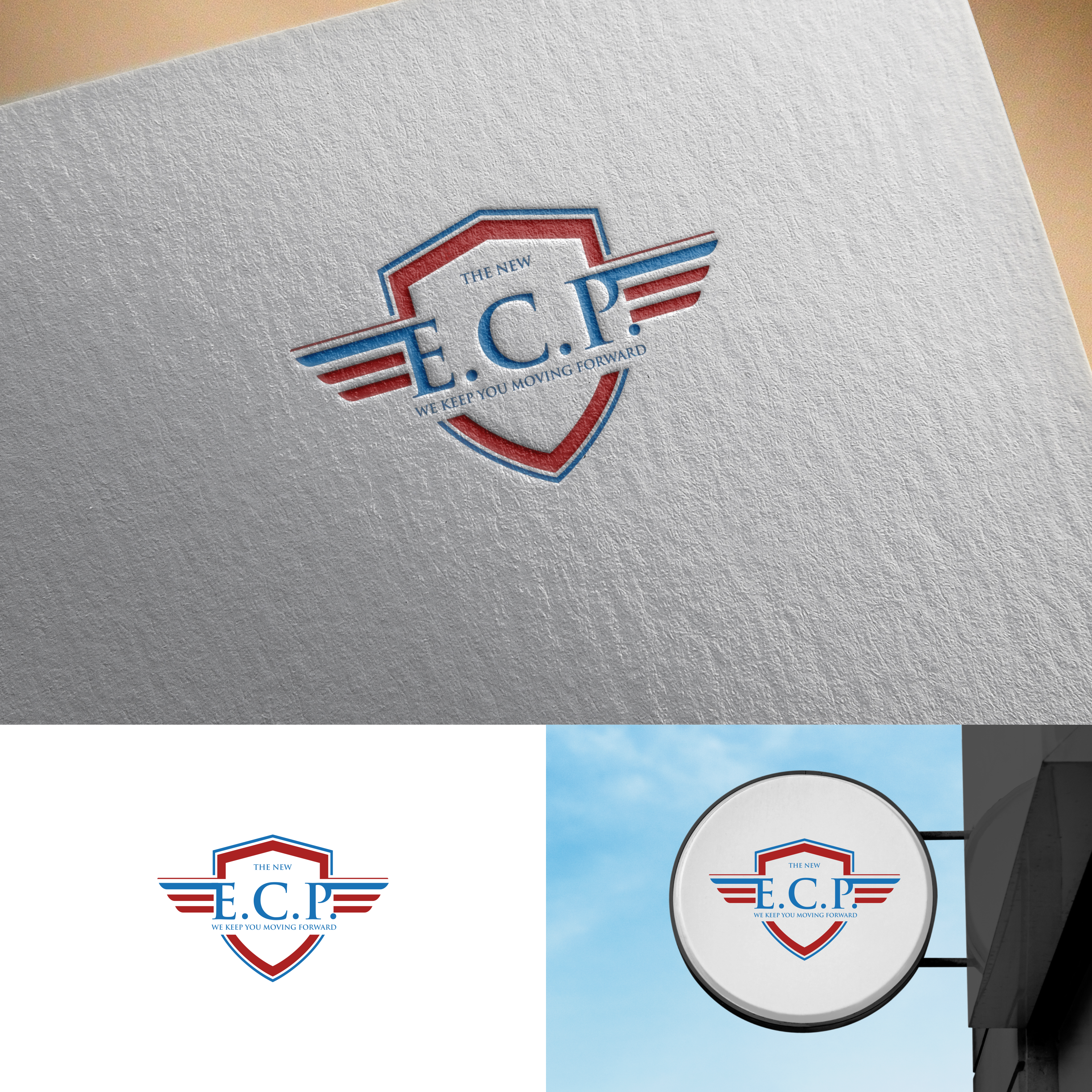 Logo Design by agewage for E.C.P. Auto Repair And Service | Design #33126400