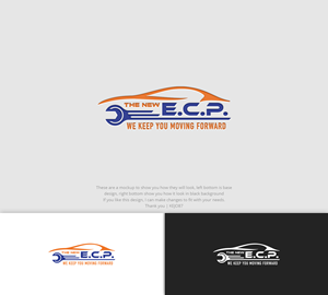 Logo Design by Kejo87 for E.C.P. Auto Repair And Service | Design: #33132167
