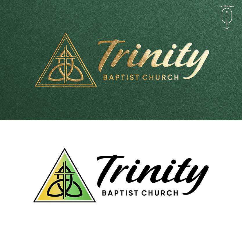 Logo-Design von Zonda Studio für Trinity Baptist Church | Design #33136091