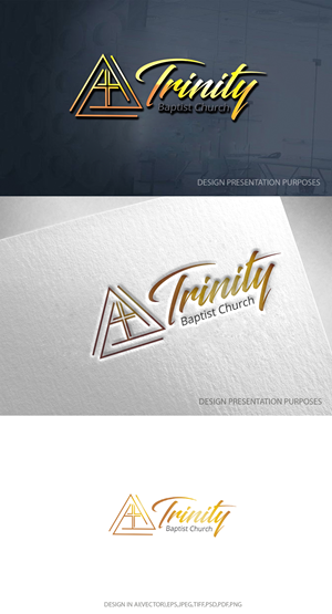 Logo Design by zebronicgraphic for Trinity Baptist Church | Design: #33130735
