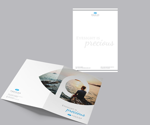 Schreibwaren-Design von Andrés Sebastián für Premier Eyecare | Design: #33132405