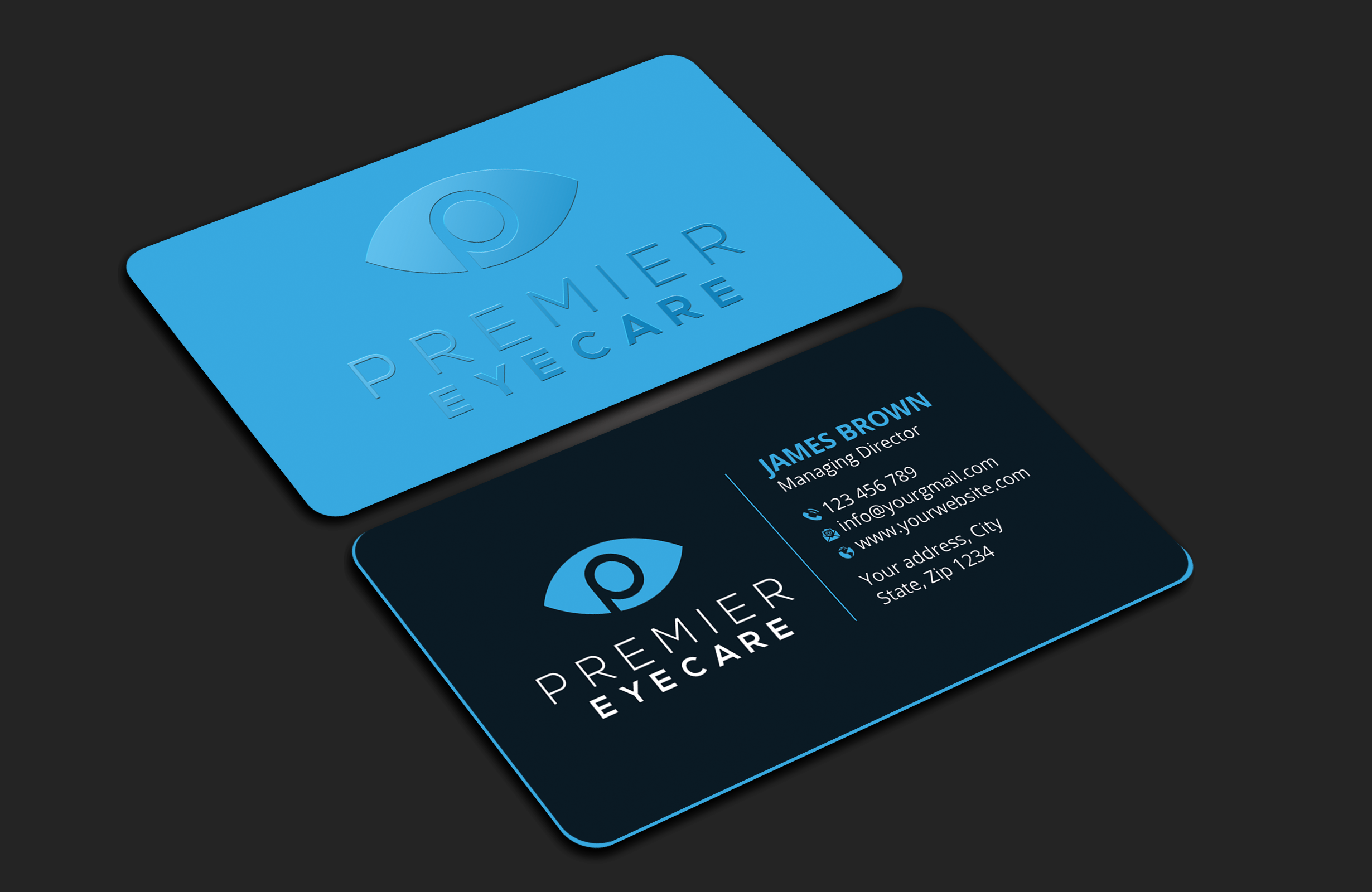 Schreibwaren-Design von Expert Bappy für Premier Eyecare | Design #33131041