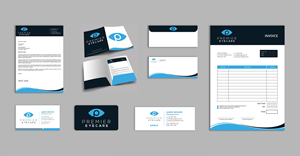 Stationery Design by Expert Bappy for Premier Eyecare | Design: #33161390