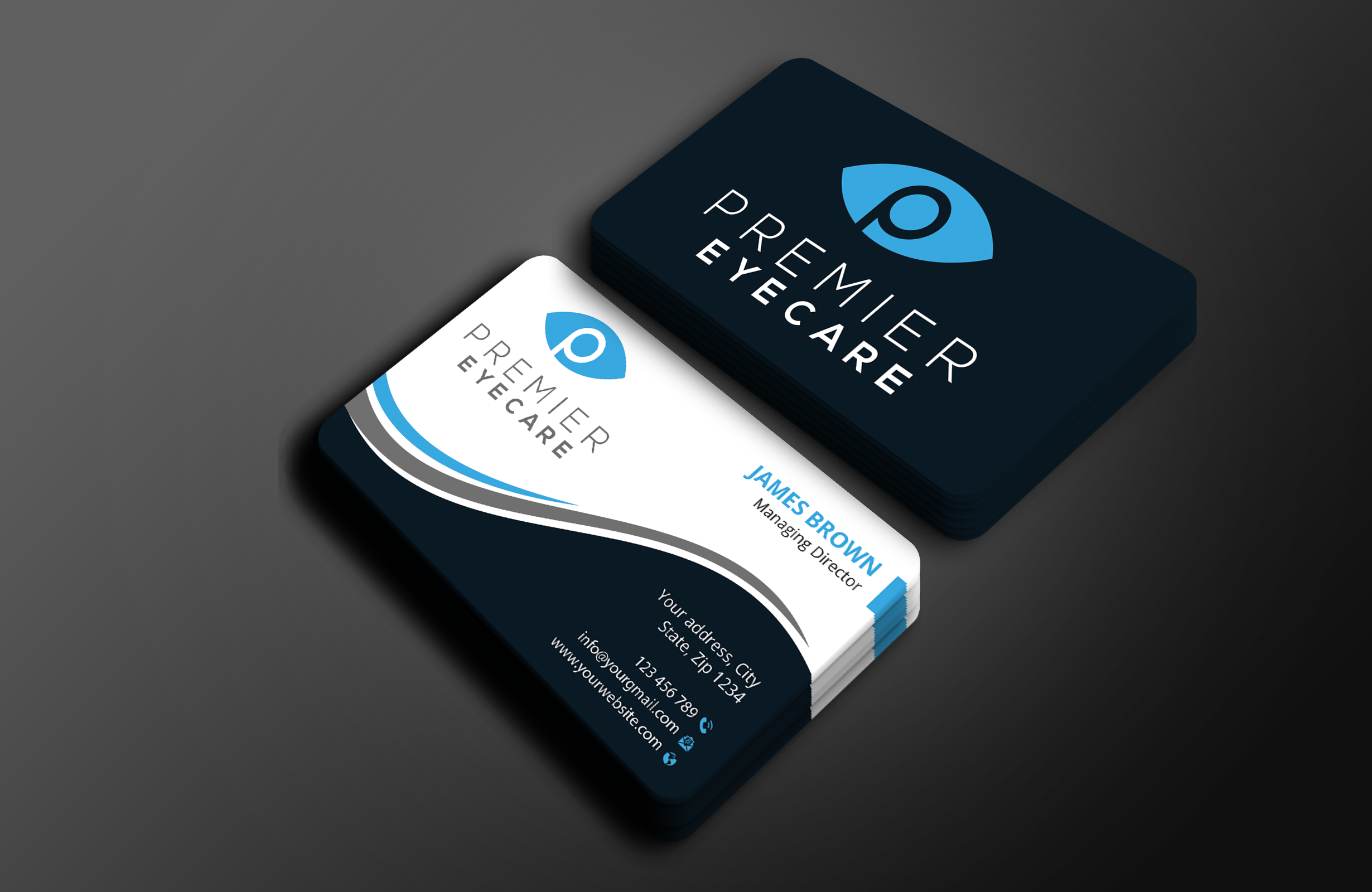 Schreibwaren-Design von Expert Bappy für Premier Eyecare | Design #33161889