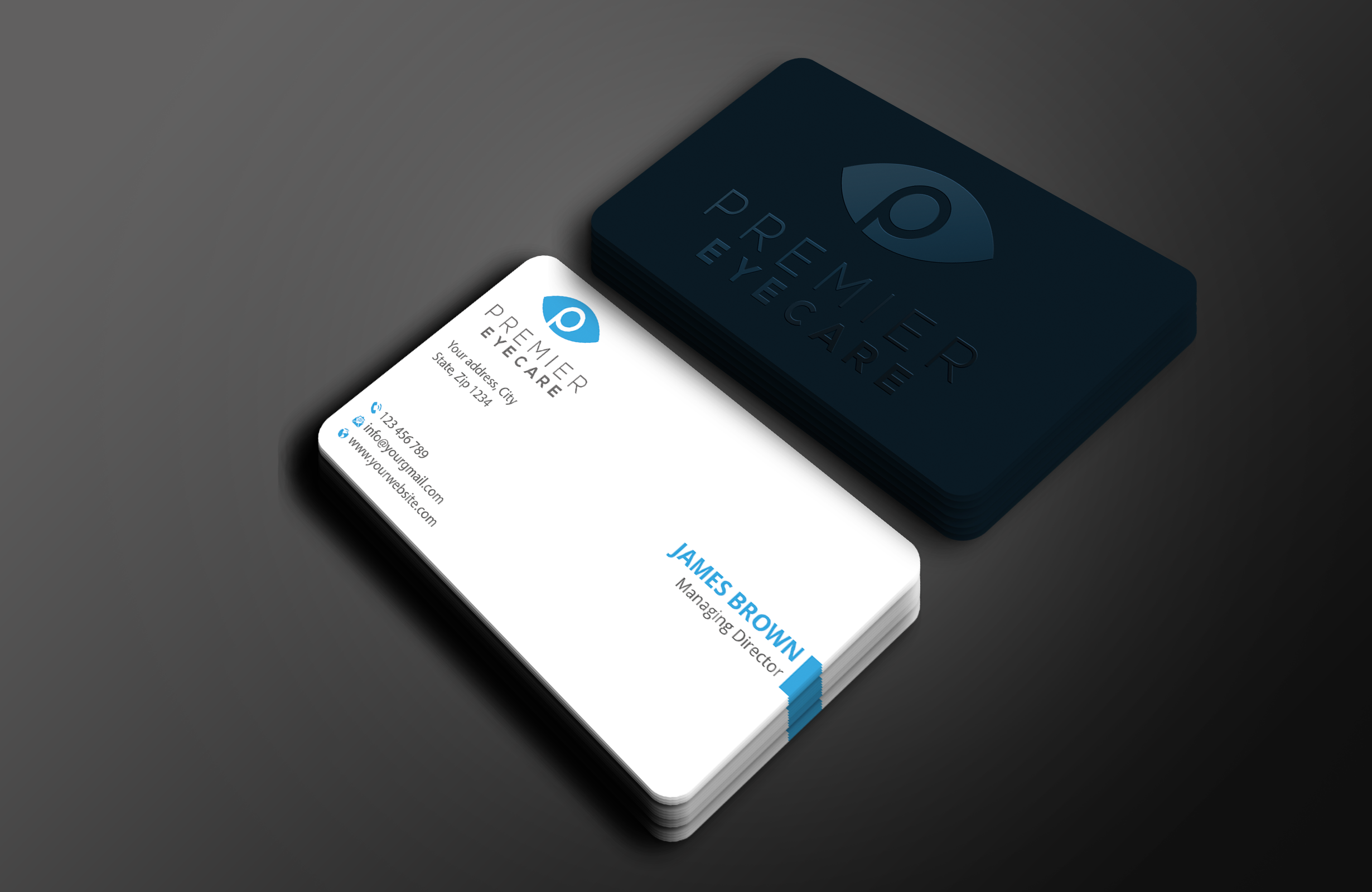Stationery Design by Expert Bappy for Premier Eyecare | Design #33161930