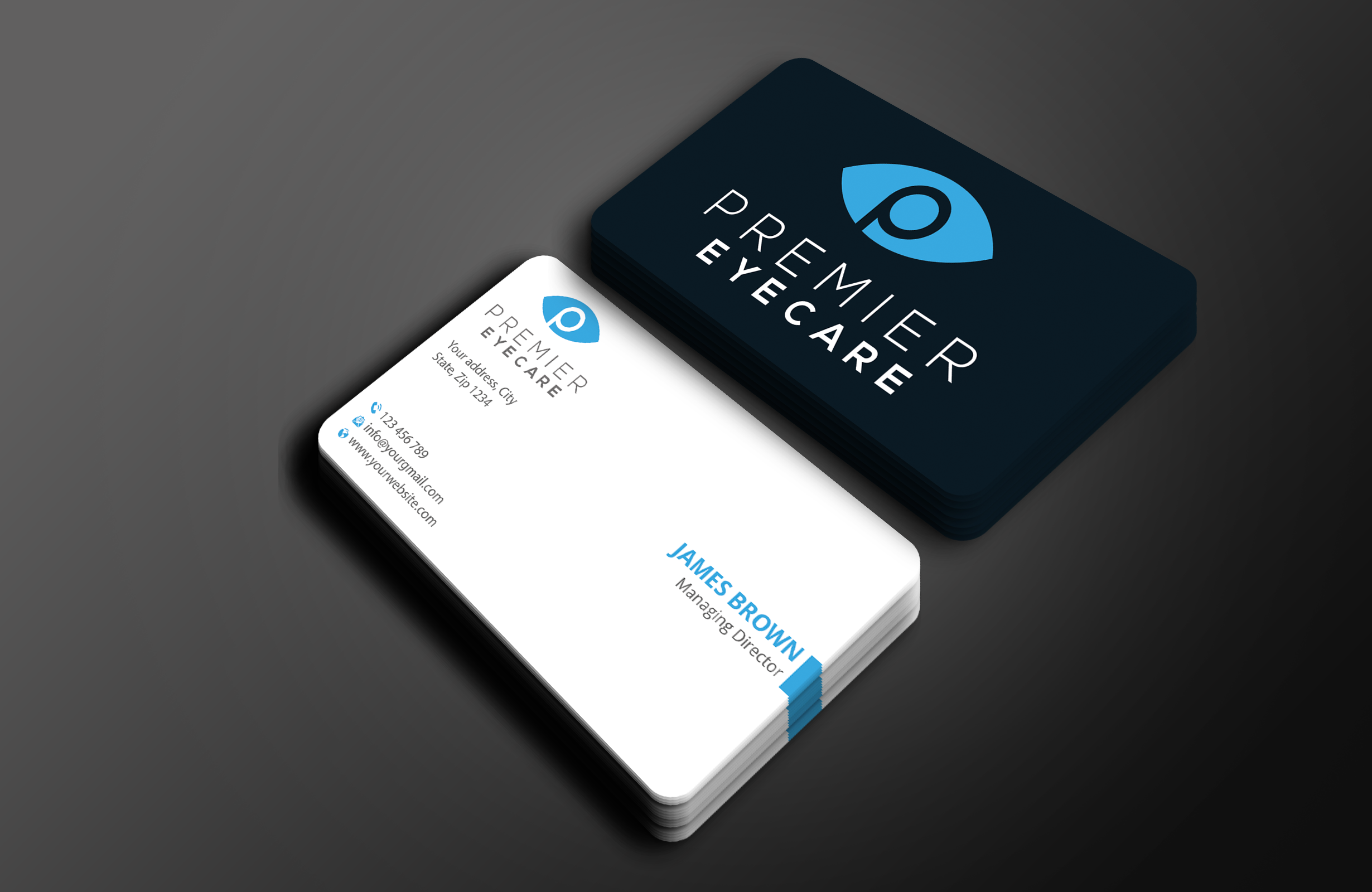 Stationery Design by Expert Bappy for Premier Eyecare | Design #33161931