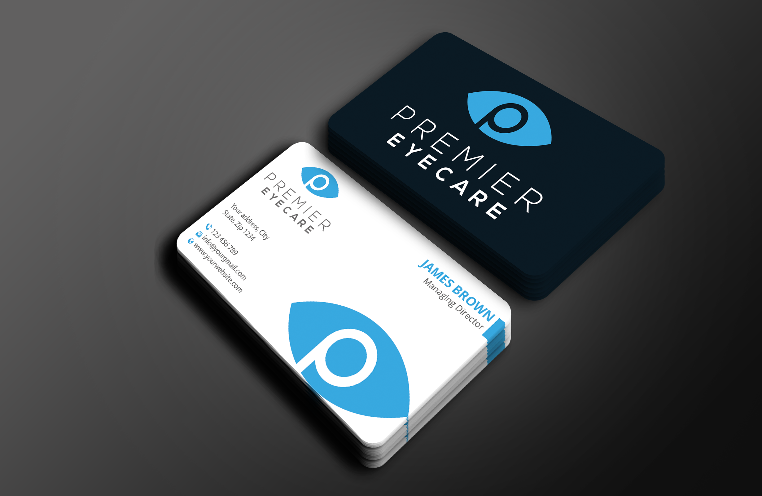 Schreibwaren-Design von Expert Bappy für Premier Eyecare | Design #33161954