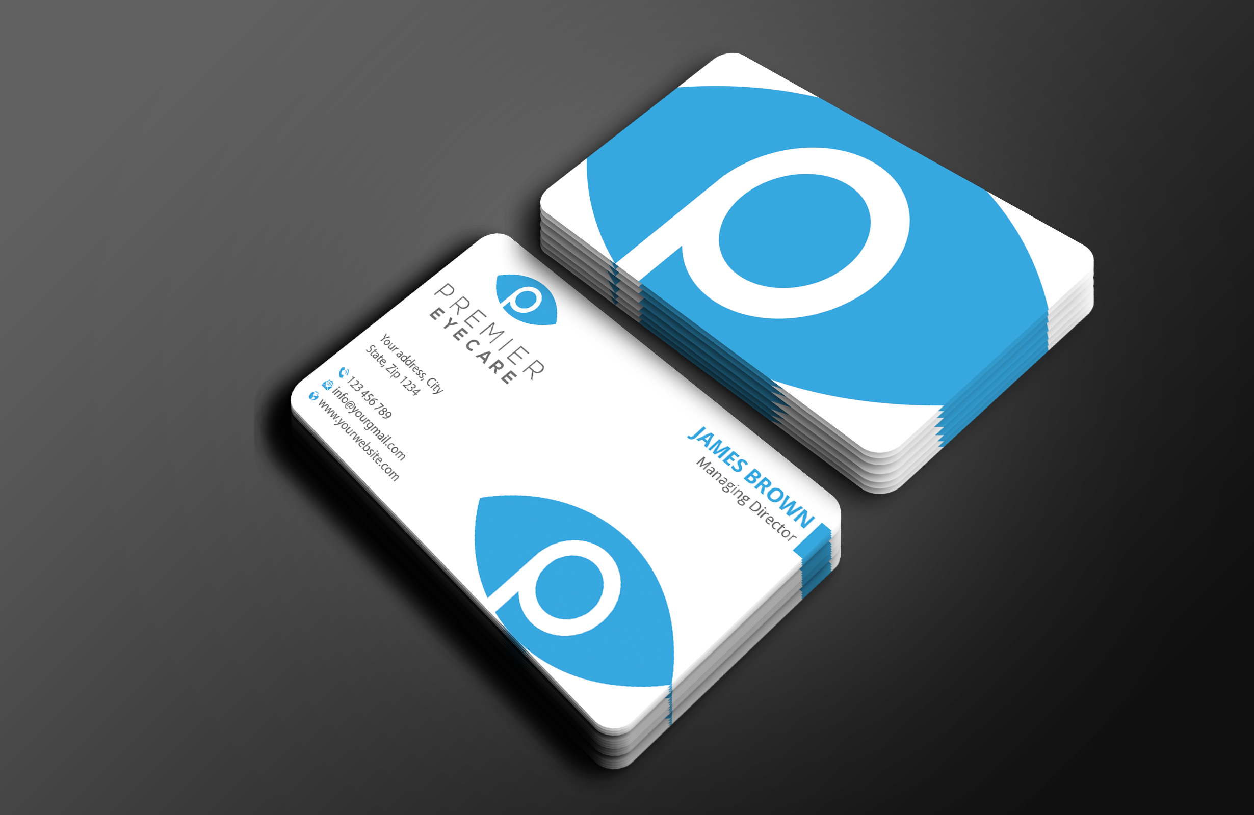 Schreibwaren-Design von Expert Bappy für Premier Eyecare | Design #33161997