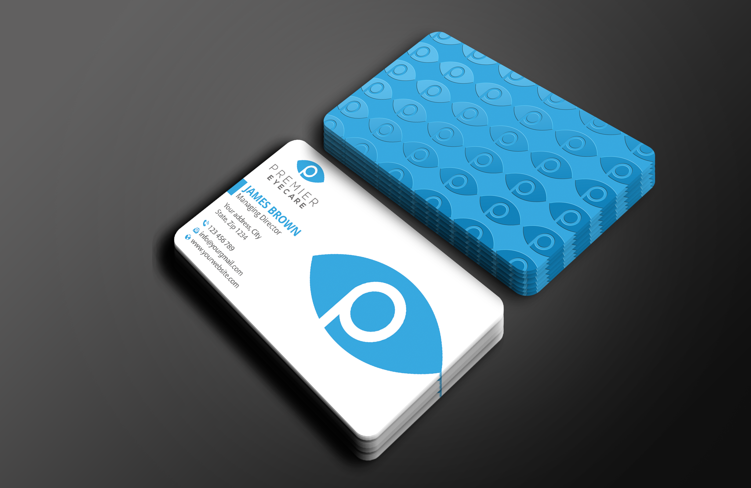 Schreibwaren-Design von Expert Bappy für Premier Eyecare | Design #33162871