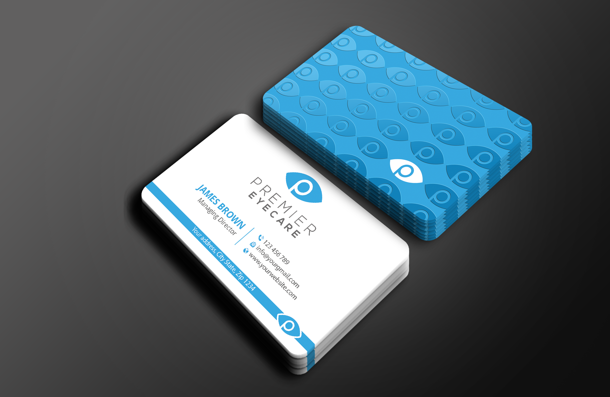 Stationery Design by Expert Bappy for Premier Eyecare | Design #33162905