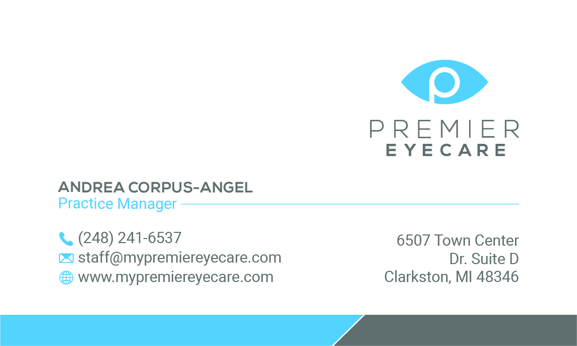 Schreibwaren-Design von R.design für Premier Eyecare | Design #33554189