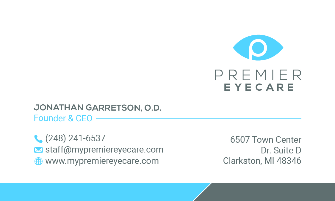 Schreibwaren-Design von R.design für Premier Eyecare | Design #33554319