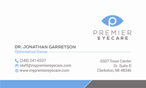 Stationery Design by R.design for Premier Eyecare | Design: #34062873