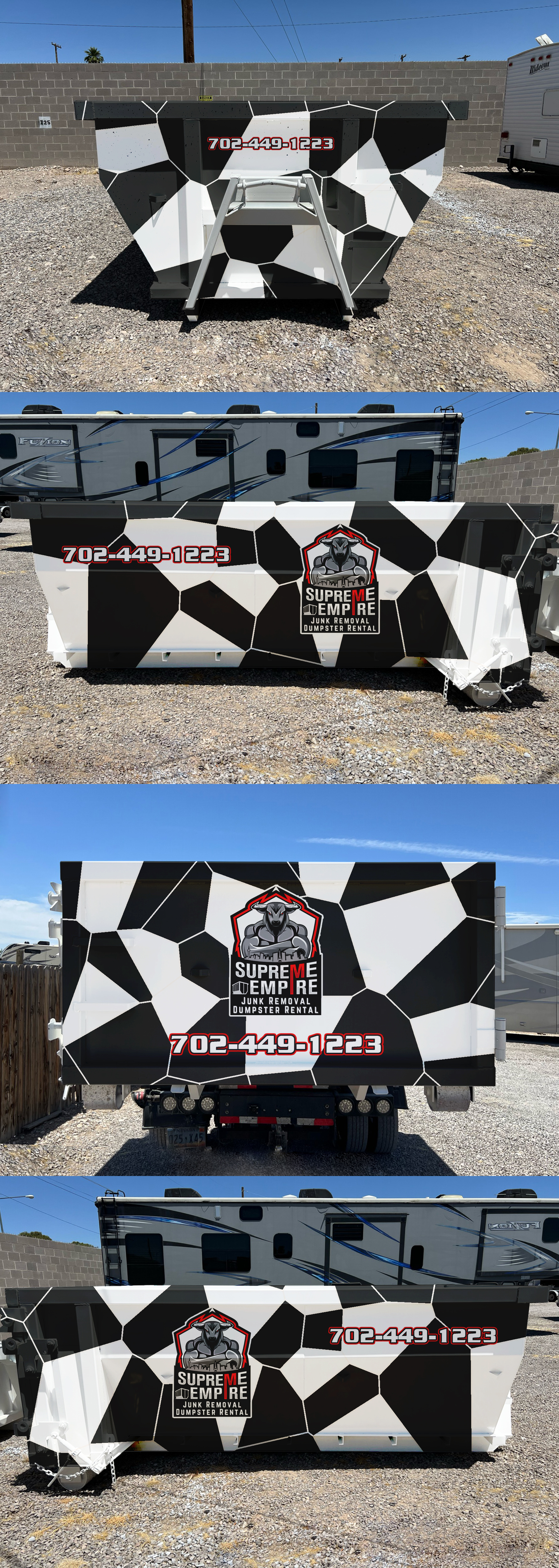 Design de Covering de Véhicule par ANGGI MAULANA PRAKOSO pour Supreme Empire Junk Removal & Dumpster Rental | Design #33129839