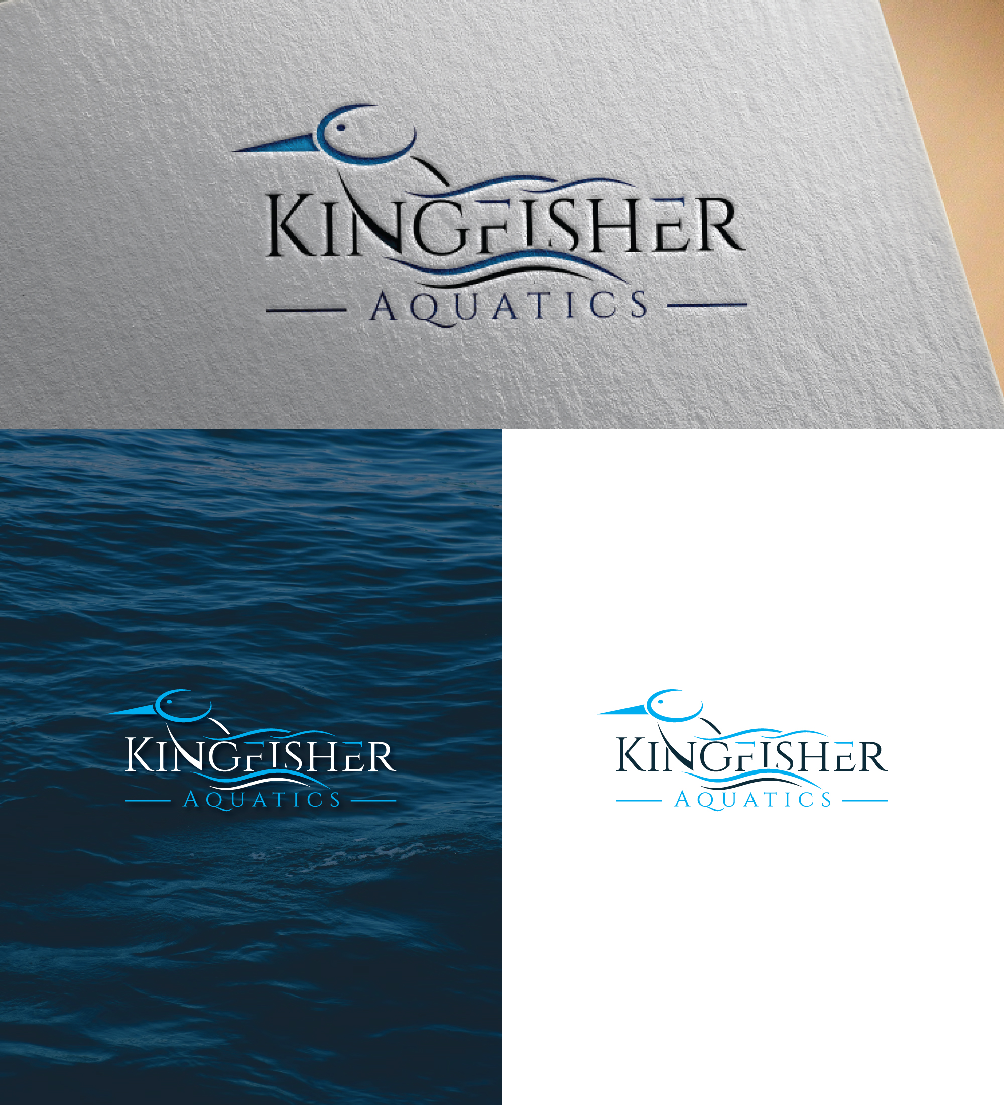 Logo-Design von RS_Design für Kingfisher Aquatics | Design #33127572