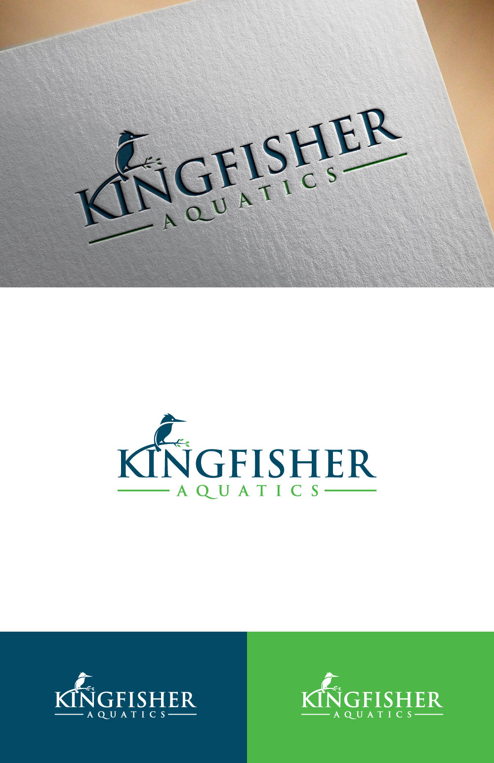 Diseño de Logo por DesignVerse777 para Kingfisher Aquatics | Diseño #33141326
