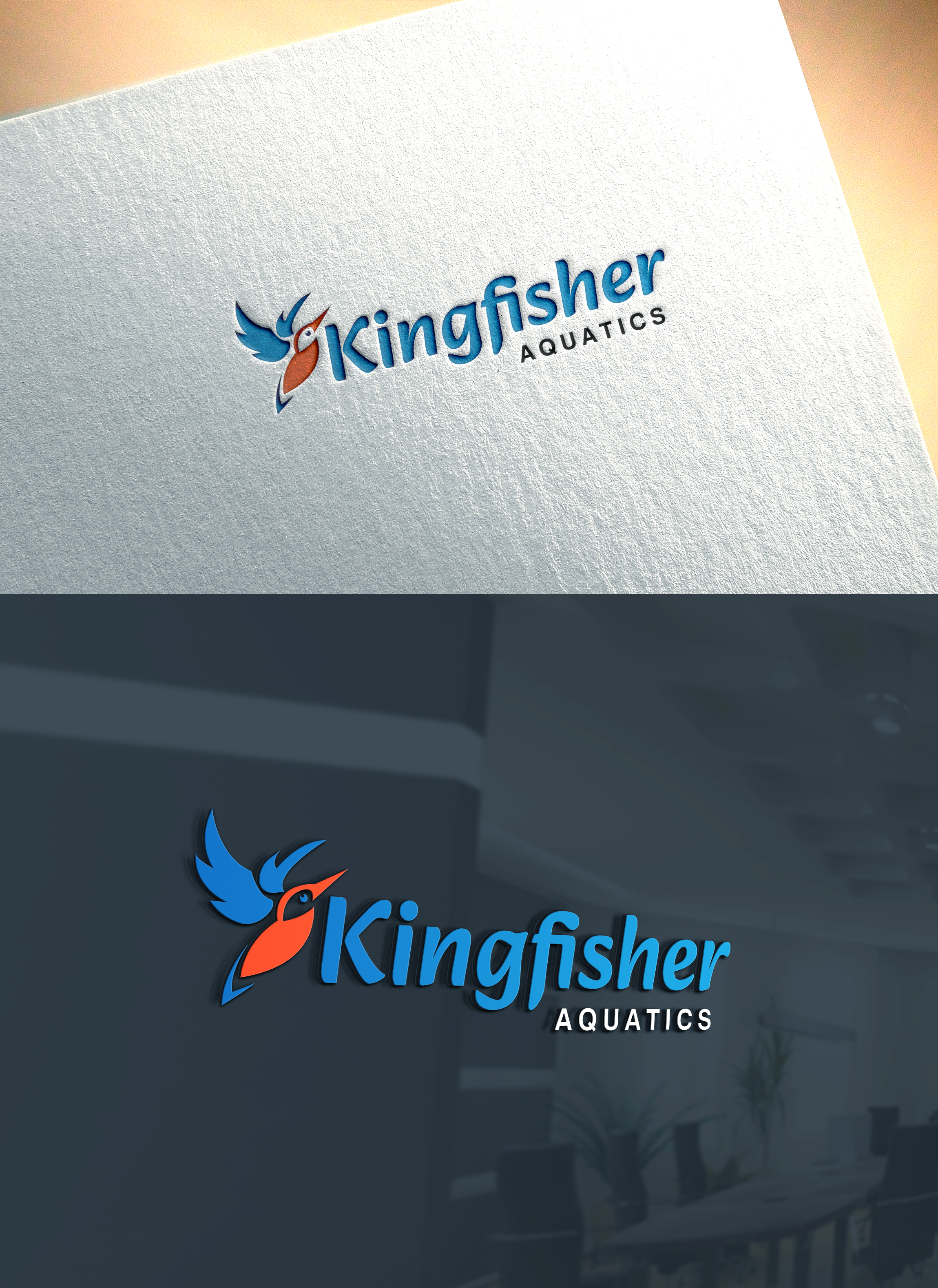 Logo Design by DesignMaker 2 for Kingfisher Aquatics | Design #33150142