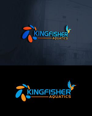 Logo Design by Ahnaf Labib for Kingfisher Aquatics | Design: #33126449