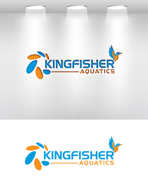 Logo Design by Ahnaf Labib for Kingfisher Aquatics | Design: #33126451