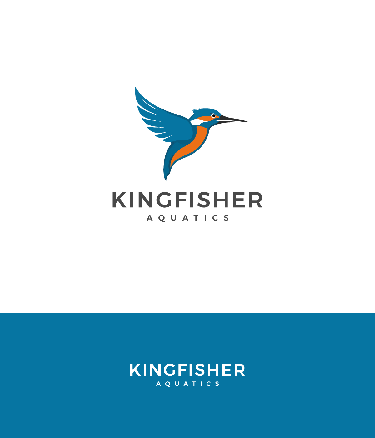 Logo-Design von apik. für Kingfisher Aquatics | Design #33127263