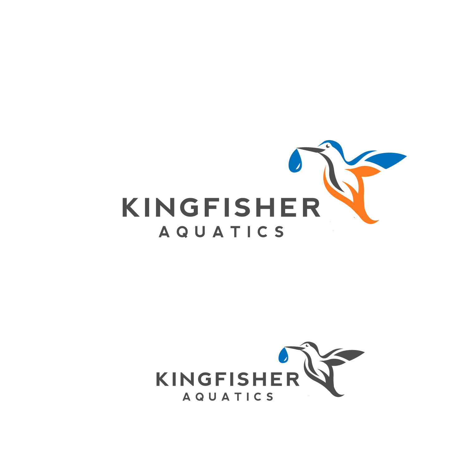 Diseño de Logo por Art_lv para Kingfisher Aquatics | Diseño #33155813