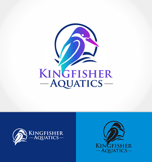 Logo Design by Mind Owl for Kingfisher Aquatics | Design #33199525