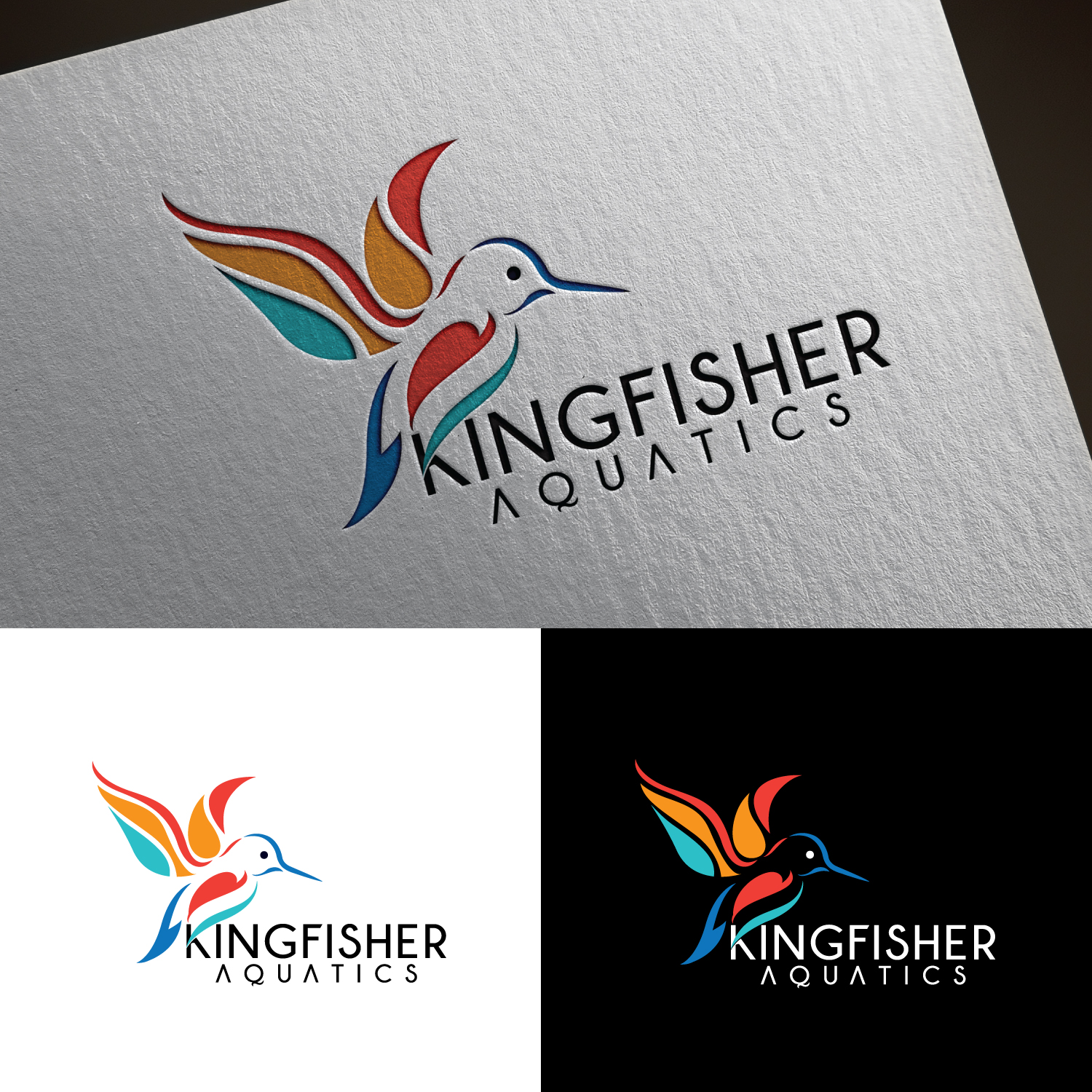 Logo Design by sankar999 for Kingfisher Aquatics | Design #33127692