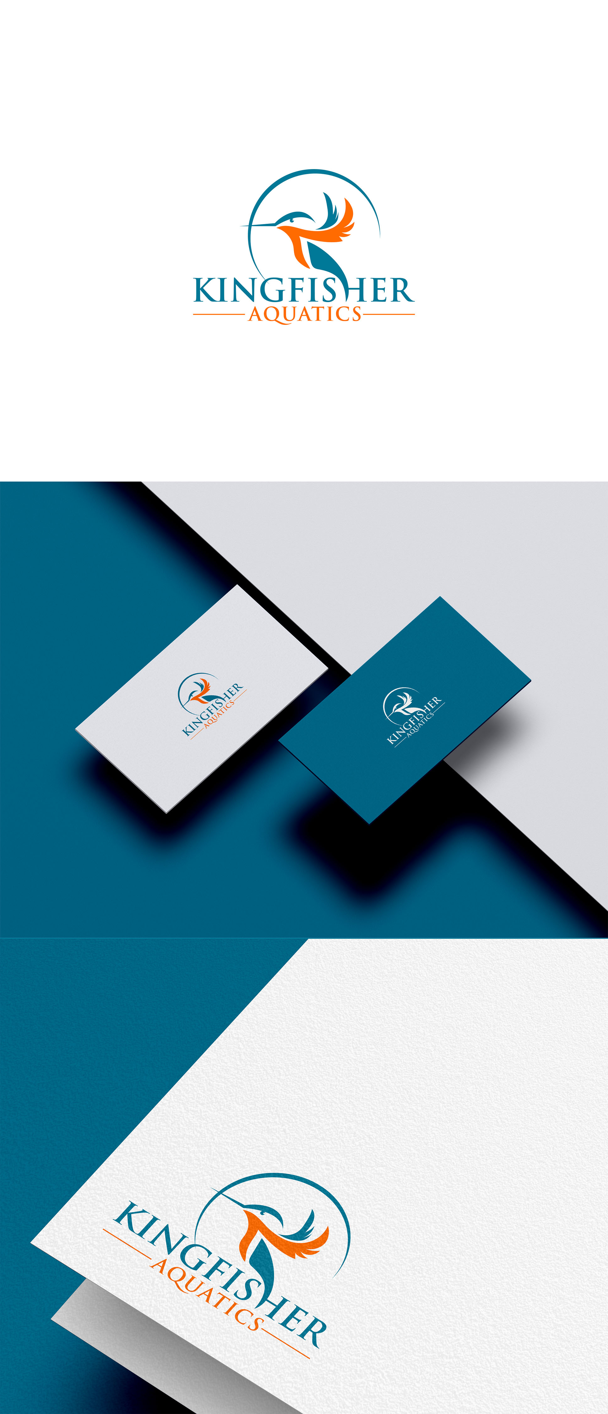Logo-Design von aexoagency für Kingfisher Aquatics | Design #33129456