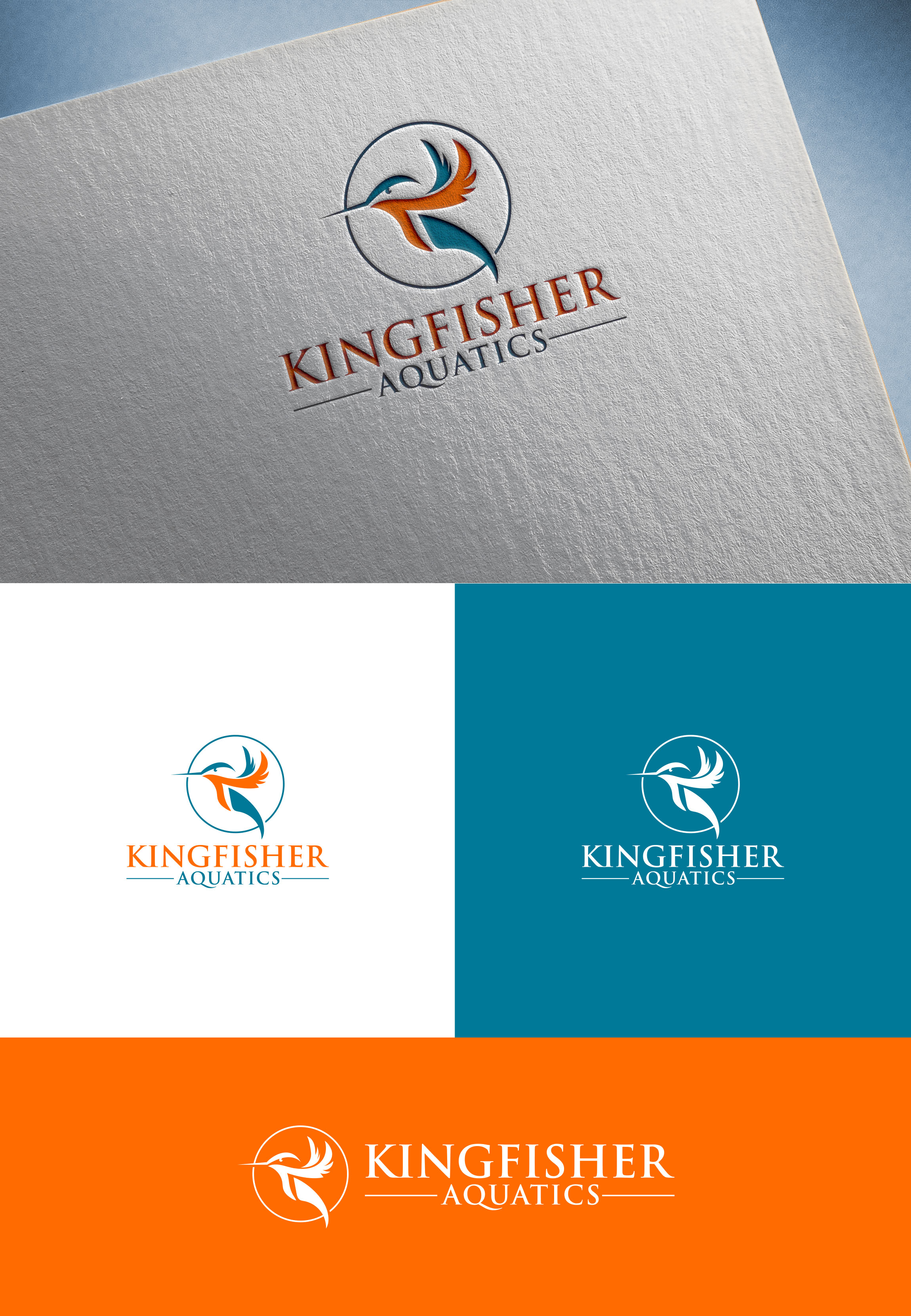 Logo-Design von aexoagency für Kingfisher Aquatics | Design #33129501
