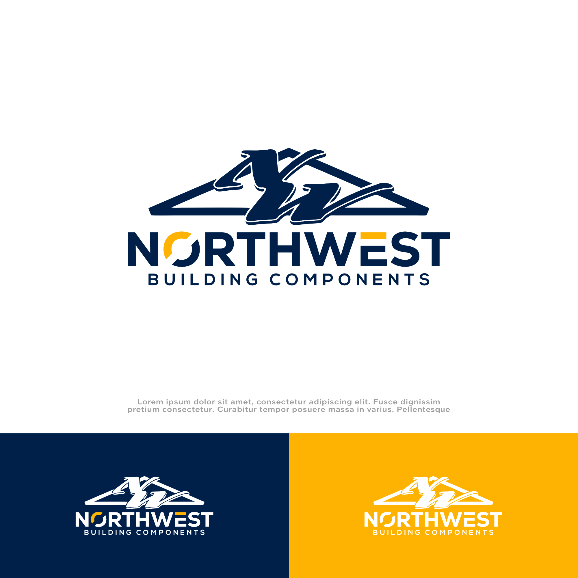 Photo inspiration: Visual Reference: Logo Design For Northwest Building Components By Fa Creative